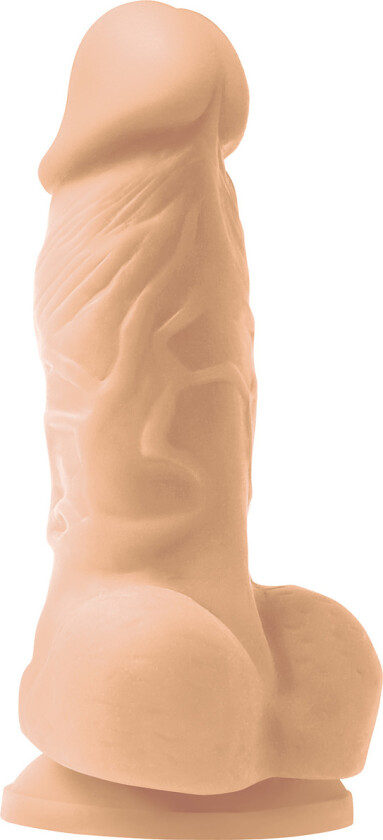 NSNovelties: Colours Pleasures Dildo, 13 cm, ljus