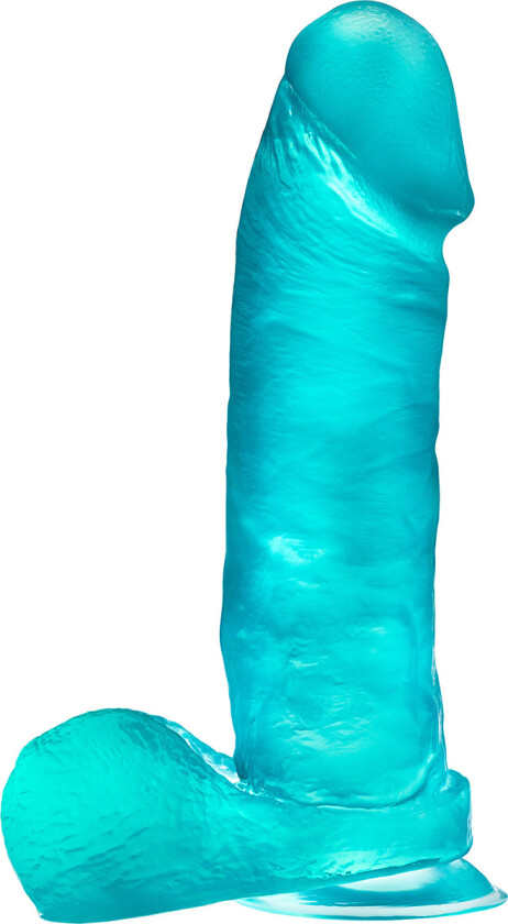 B Yours Plus: Mount n' Moan Dildo, 23 cm, turkis