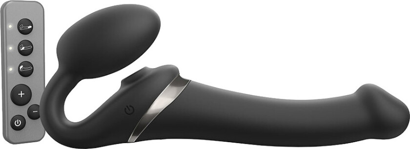 Strap-On-Me: Multi Orgasm Bendable Strap-On Vibrator, XL