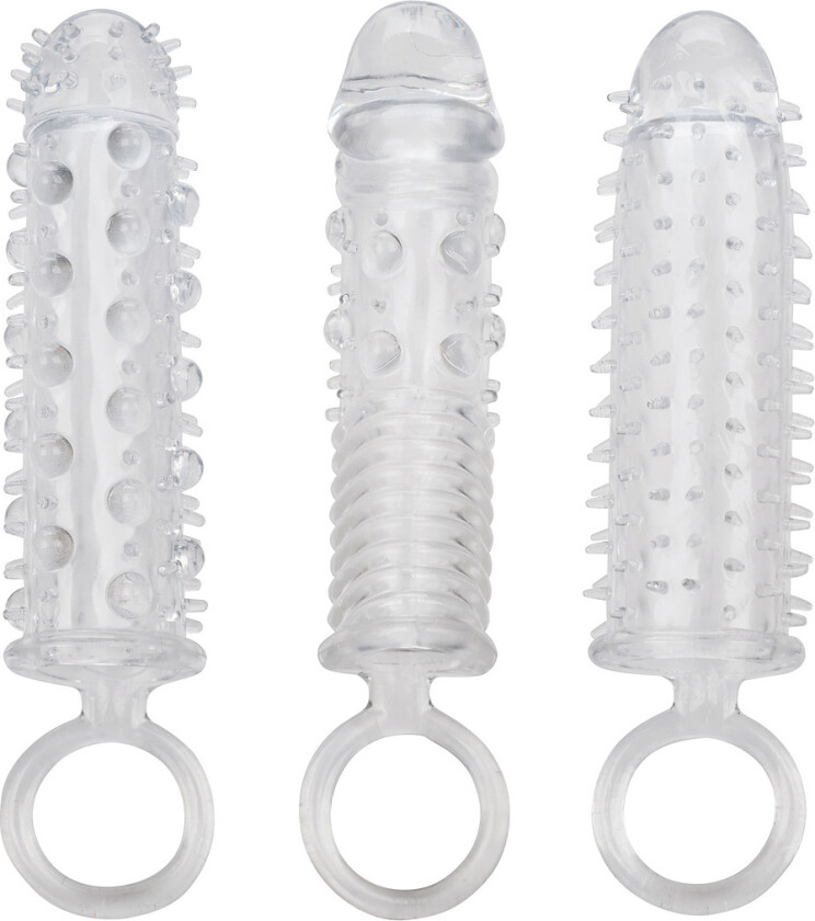 California Exotic: Textured Extension Set, 3 stk