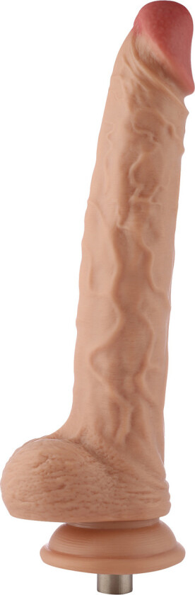 Auxfun: Realistic Dildo 3XLR Attachment, 26.5 cm