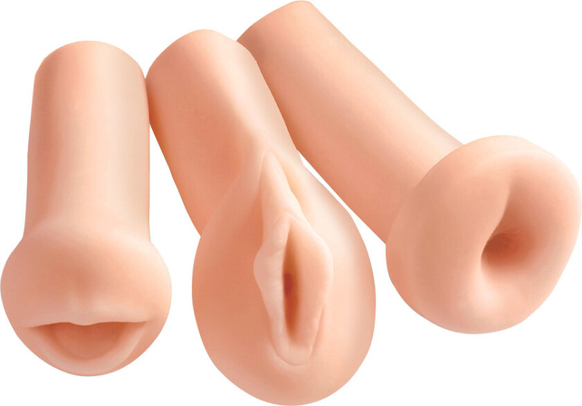 Pipedream Extreme: All 3 Holes Strokers