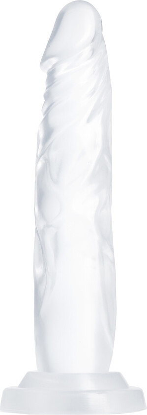 B Yours: Diamond Crystal Dildo, 19 cm, gjennomsiktig