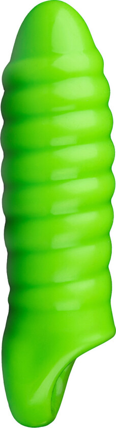 Ouch! Glow in the Dark: Swirl Thick Stretchy Penis Sleeve