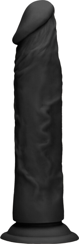 RealRock Skin: Realistic Dildo, 27 cm, svart