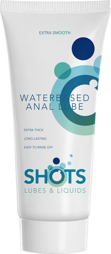 Shots Lubes & Liquids: Waterbased Anal Lube, 100 ml