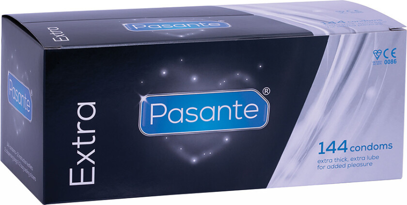 Pasante Extra: Kondomer, 144 stk