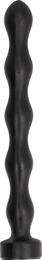 All Black: Large Beads, 32 cm