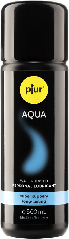 Pjur Aqua: Vannbasert Glidemiddel, 500 ml