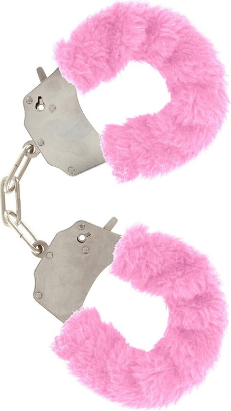 Toy Joy: Furry Fun Cuffs Plush, rosa