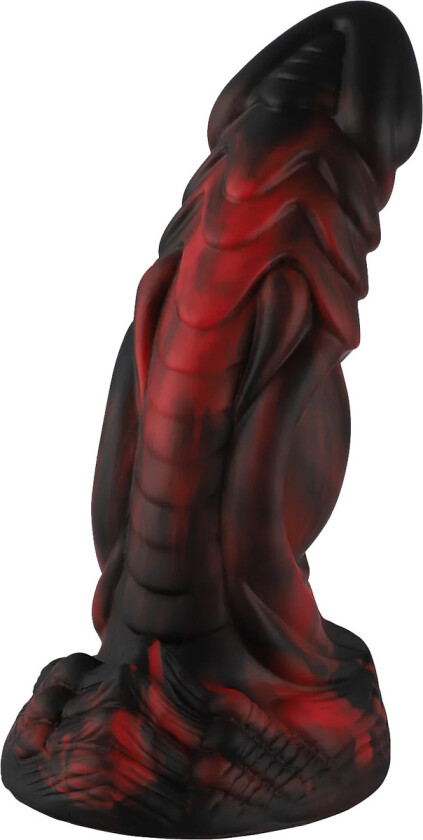 Wildolo: Merman Fantasy Suction Cup Dildo, 16 cm, svart