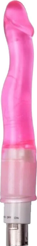 Auxfun: Curved Anal Dildo 3XLR Attachment, 18 cm