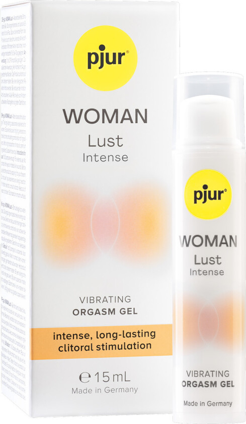Pjur Woman: Lust Intense, Vibrating Orgasm Gel, 15 ml