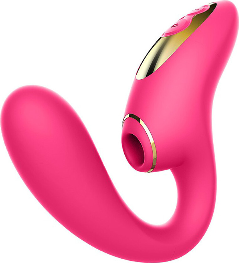 Kissen: Duende, Dual Orgasm Suction Vibrator