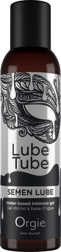 Orgie: Lube Tube, Water-Based Semen Lube, 150 ml