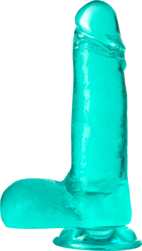 B Yours Plus: Rock n' Roll Dildo, 18 cm, turkis
