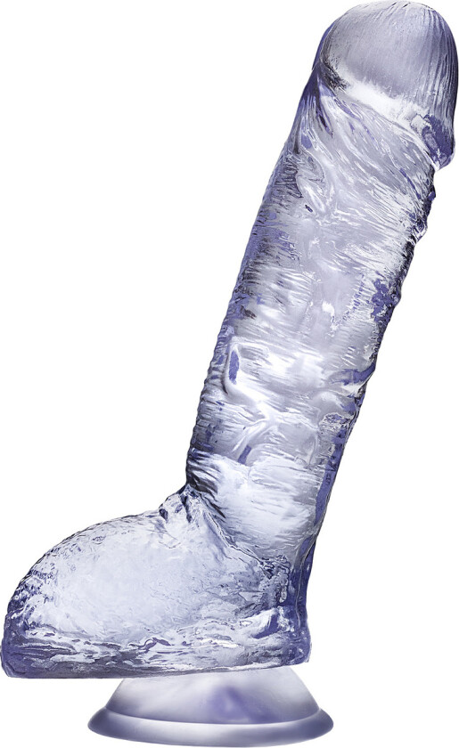 B Yours Plus: Hearty n' Hefty Dildo, 23 cm, gjennomsiktig