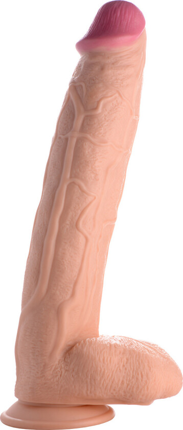 XR Brands: Raging Rhino Veiny Dong, 45 cm, lys