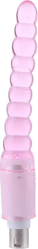 Auxfun: Ribbed Anal Dildo 3XLR Attachment, 19 cm