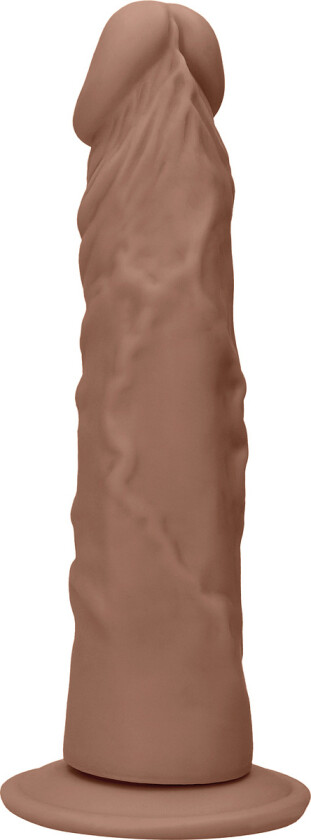 RealRock Skin: Realistic Dildo, 21.5 cm, brun
