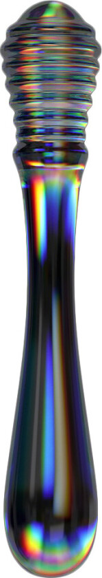 LoveToy: Twilight Gleam Glass Dildo, Twin Pleasures