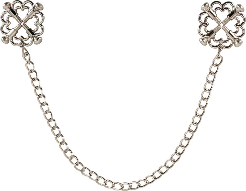 Bad Kitty: Nipple Jewellery with Metal Chain