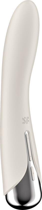 Satisfyer: Spinning Vibe 1, Rotating Vibrator, hvit