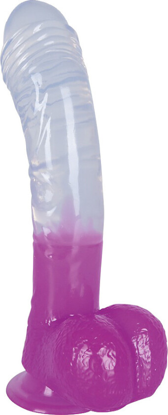 You2Toys: Readymate Softdildo, 19 cm, gjennomsiktig/lilla