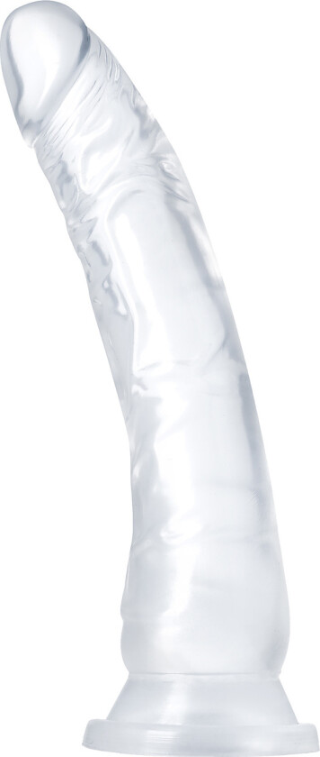 B Yours: Diamond Glisten Dildo, 22 cm, gjennomsiktig