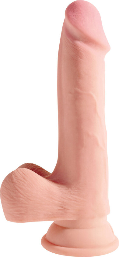 King Cock: Triple Density Cock with Balls, 22 cm