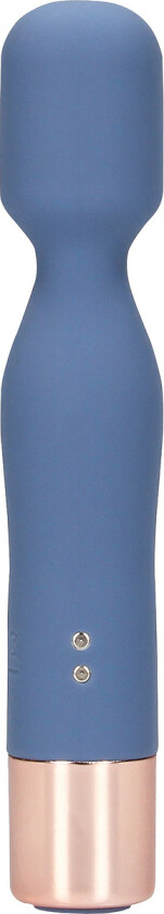 Loveline: Mini Wand Vibrator, blå