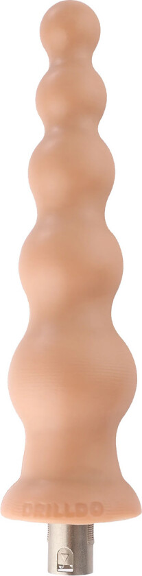 Auxfun: Ribbed 3XLR Dildo Attachment, 21 cm