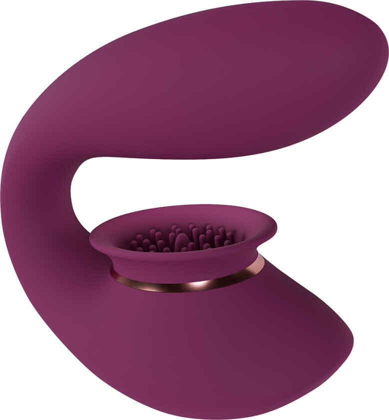 Innovation: Twitch 3, Suction & Vibration Toy, lilla
