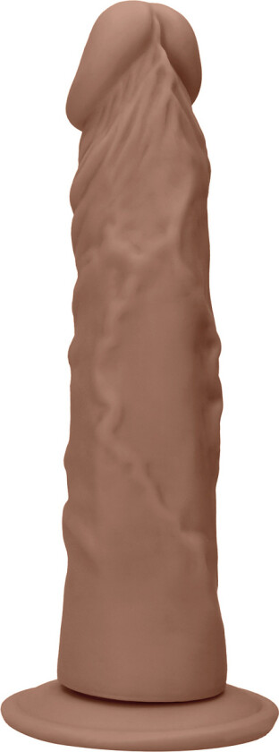 RealRock Skin: Realistic Dildo, 19 cm, brun