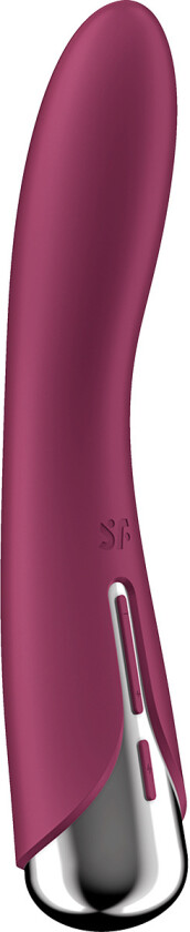 Satisfyer: Spinning Vibe 1, Rotating Vibrator, rød