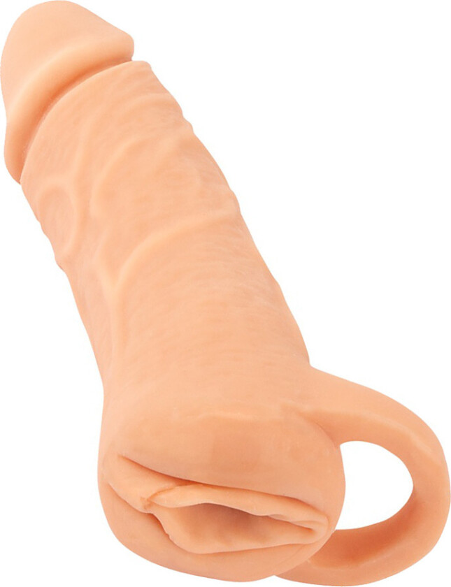 Nature Skin: 2in1 Extention + Masturbator, medium