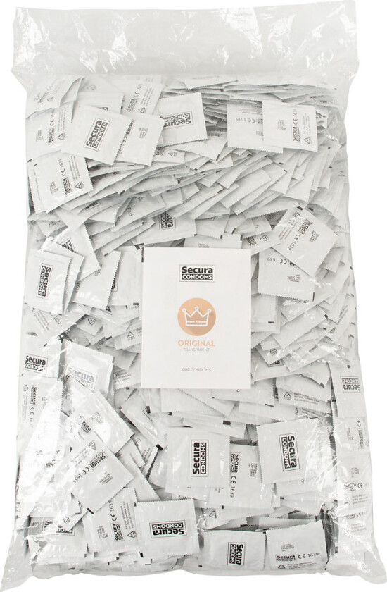 Secura: Original, Kondomer, 1000 stk