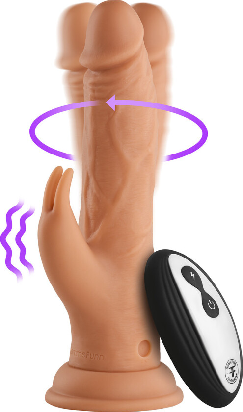 Femmefunn: Turbo Rabbit, Rotating Rabbit Vibrator with Remote