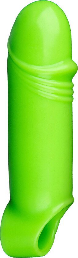 Ouch! Glow in the Dark: Smooth Thick Stretchy Penis Sleeve