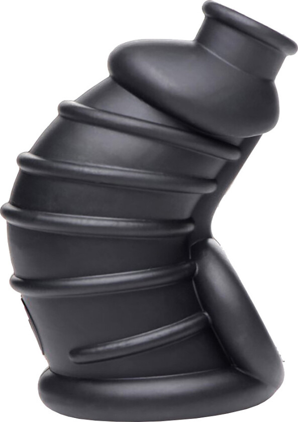 XR Master Series: Dark Chamber, Silicone Chastity Cage