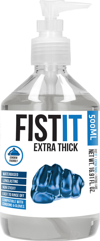Pharmquests: Fistit, Extra Thick with Pump, 500 ml
