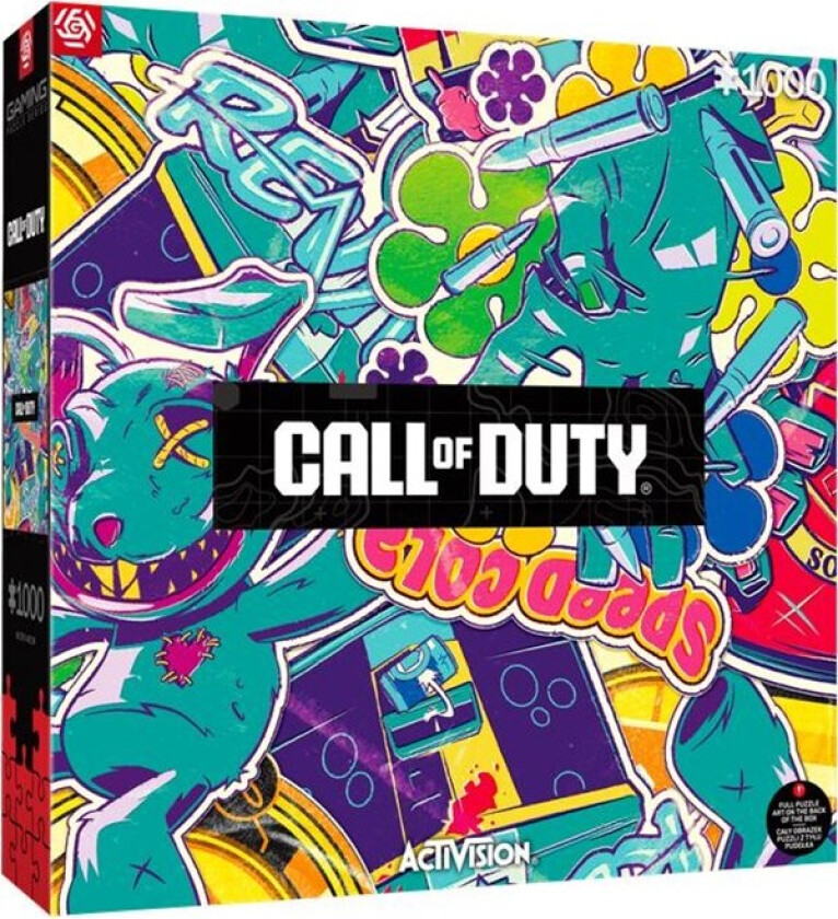 - Gaming Puzzle: Call of Duty Zombies Collage (1000 pieces) - Puslespill