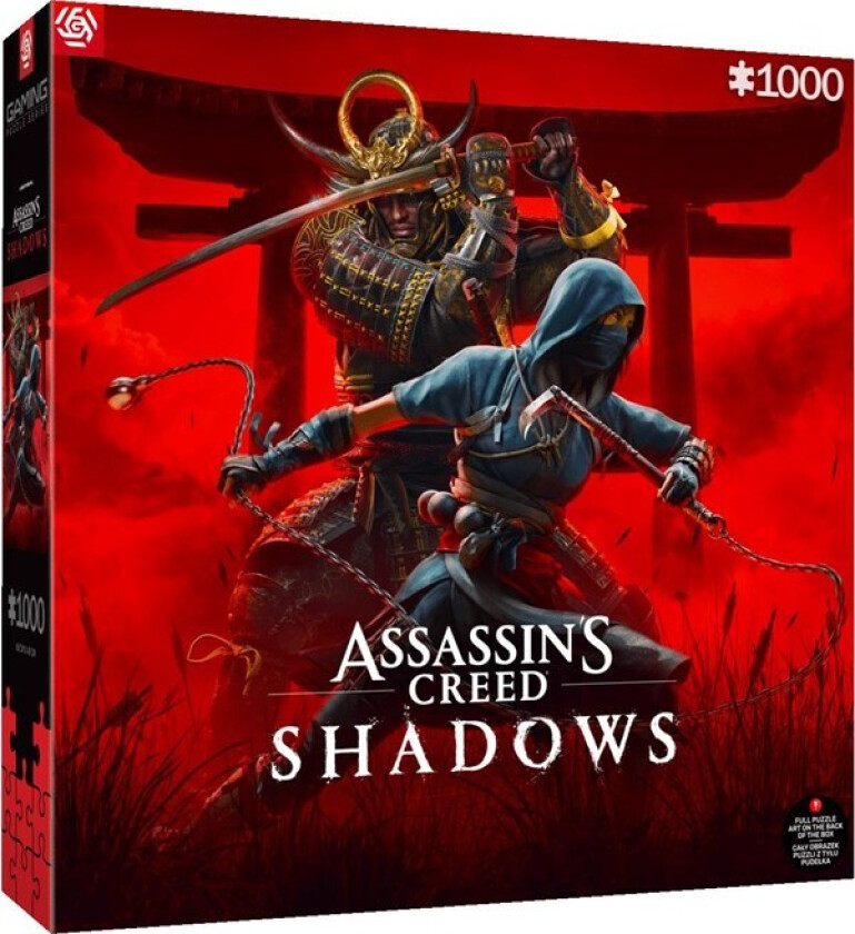 - Gaming Puzzle: Assassin's Creed Shadows Naoe & Yasuke (1000 pieces) - Puslespill