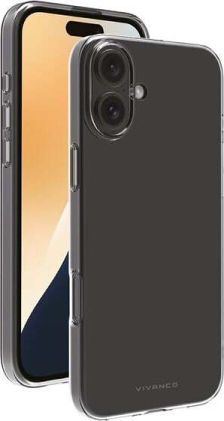 Slim TPU Cover for iPhone 16 Plus - Clear