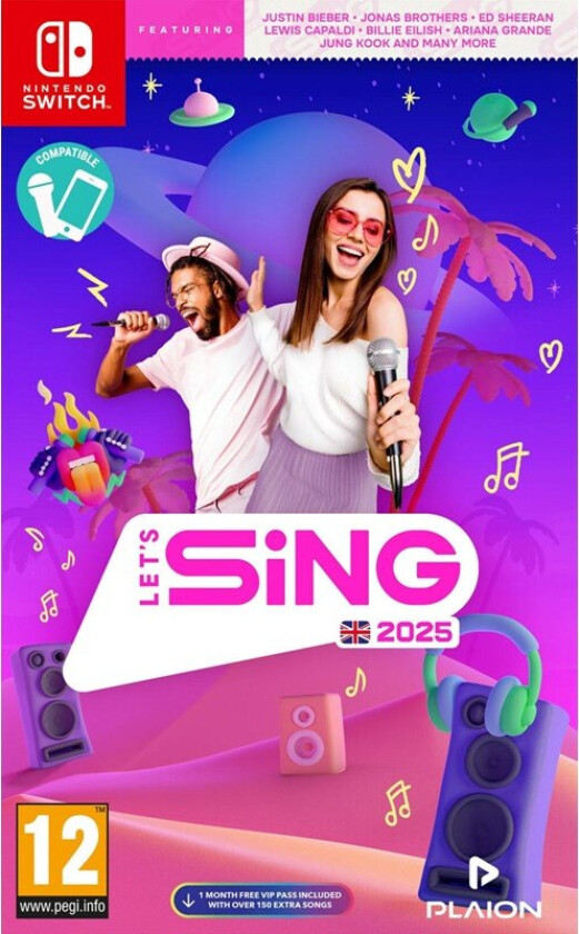 Let's Sing 2025 - Nintendo Switch - Musikk