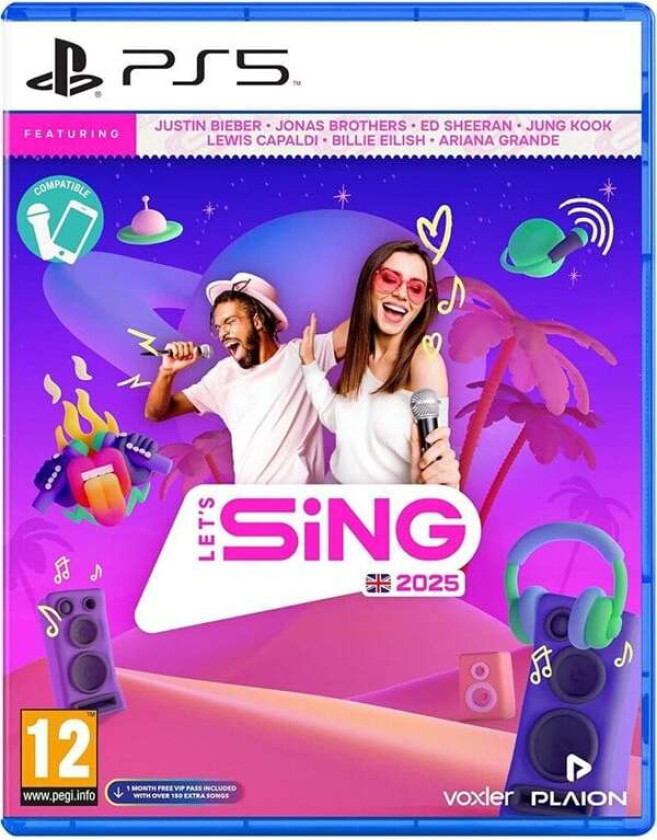 Let's Sing 2025 - Sony PlayStation 5 - Musikk