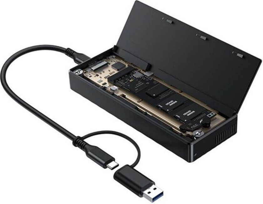 SSD Enclosure USB4 40Gbps M.2 NVMe (black)