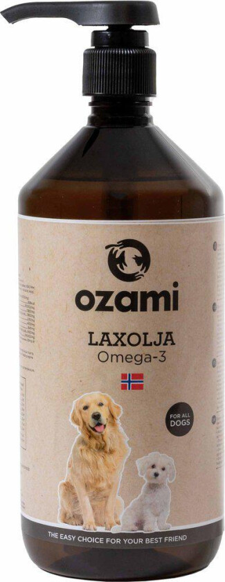 Lakseolje Ozami - 1000 ml
