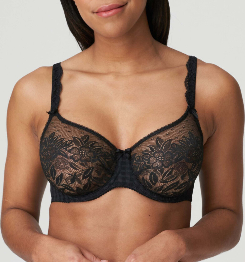 Madison BH med spiler, svart, Størrelse: 85C, Kvinner