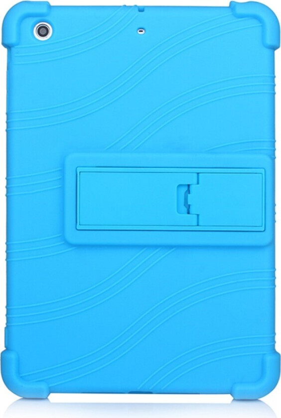 iPad Mini 3 / 2 / 1 Silikon Deksel m. Stativ - Blå